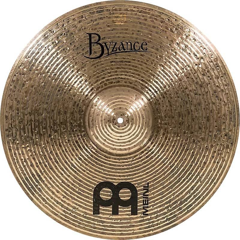 Cymbale Ride Meinl B22SR 22" Byzance Dark Spectrum avec démonstration vidéo